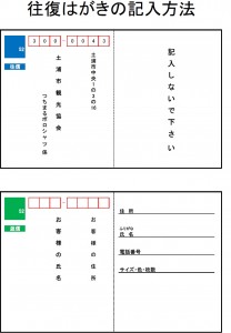 往復はがきの記入方法（ＪＰＥＧ）