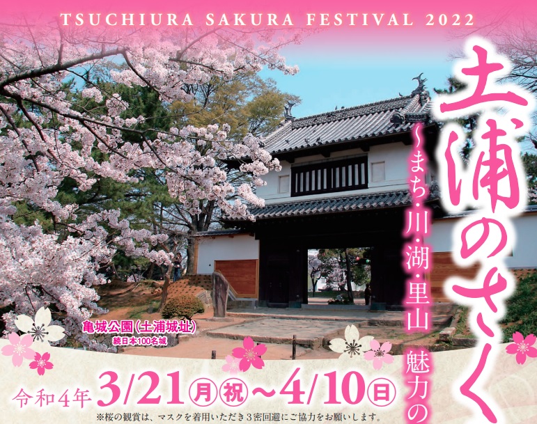 土浦桜まつり２０２２について 土浦市観光協会