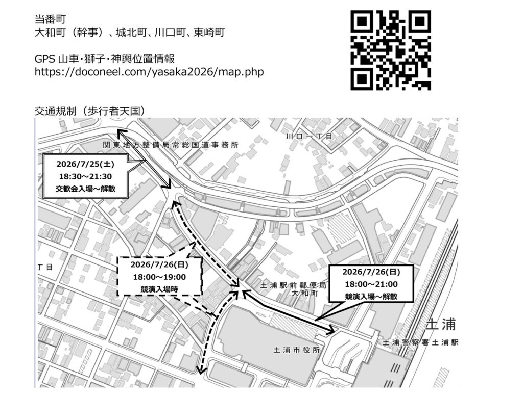 令和8年度 土浦八坂神社祇園祭 | 土浦市観光協会